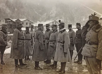 Album "Meine weltkriegs - Erinnerungen Südwestfront (Kärnten, Italien, Südtirol) 31/03/1915-12/11/1918 - Josef Zohles Wien": Erzherzog Friedrich