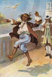 Robinson Crusoe: Freitag tanzte und sprang