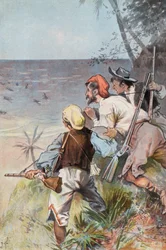 Robinson Crusoe: Von Wilden überfallen