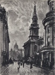 Duncannon Straße, von Charing Cross