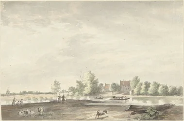 Das Fährhaus an der Lek bei Schoonhoven