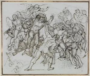 Am Pechsee der Krämer Ciampolo von Navarra (Dante Inferno, Canto 22, V 34)
