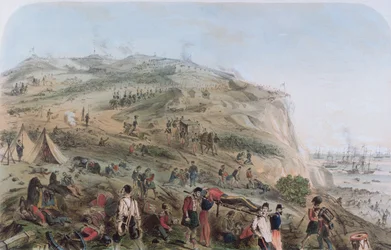 Die Höhen von Alma - Der Tag nach der Schlacht