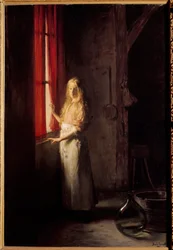 Aschenputtel Illustration zum Märchen von Charles Perrault