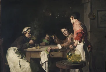 Die Kartenspieler, ca. 1897