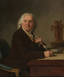 Porträt von Jean Rameau, 1793