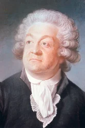 Detail des Porträts von Honoré Gabriel Riqueti, Graf von Mirabeau (1749-1791) (Pastell)