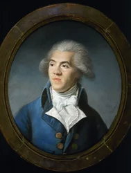 Vermutetes Porträt von Antoine Barnave (1761-1793)