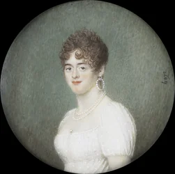 Porträt von Cornelia Pull (gest. 1809), Ehefrau von Gerrit Jan van Houten