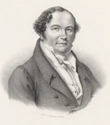 Porträt des Komponisten Conradin Kreutzer 1780-1849.