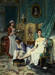 Der Empfang, 1892