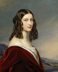 Porträt von Friederike Von Freiin Gumppenberg