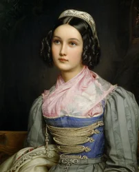 Porträt von Helene Sedelmayer