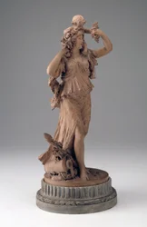 Bacchantin trägt ein Kind auf ihren Schultern, ca. 1780-1796