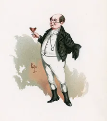 Mr. Pickwick, Illustration aus 