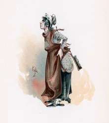 Die kleine Marquise, Illustration aus 