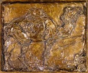 Kamel- und Steinbockplaketten (Bronze)