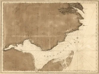 Der Atlantische Neptun, veröffentlicht für die Nutzung der Royal Navy von Großbritannien