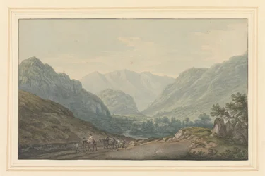 Ansicht auf der Straße von Ambleside nach Keswick vom 6-Meilen-Stein