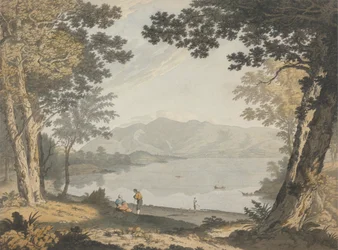 Blick auf Skiddaw und Derwentwater