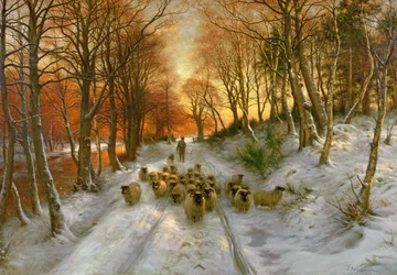 Erglühte in den Farbtönen der Abendstunden