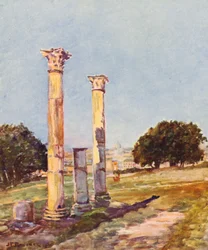 Rom: Au Palatin, Die Bibliothek des Augustus