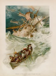 Illustration für Robinson Crusoe