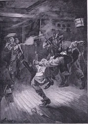 Schoss dem neuen Kapitän in den Kopf