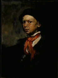 Der pfeifende Junge, ca. 1873