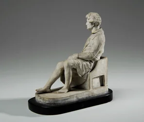 Maquette für George Banks sitzend