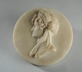 Medallion-Porträt von Mrs. Elizabeth Gott