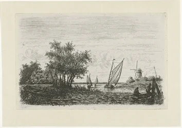 Boote auf einem See