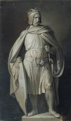 Entwurf für eine Figur des Wiener Rathauses
