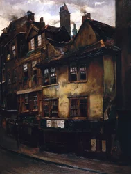 Die Taverne Cock and Magpie, Drury Lane.