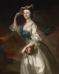 Porträt von Abigail Erving Scott, 1760