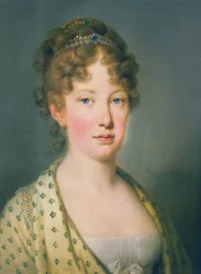 Porträt von Maria Leopoldina von Österreich