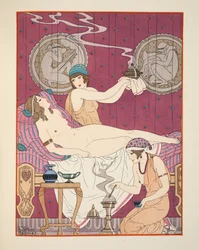 Aromatische Räucherungen, Illustration aus 