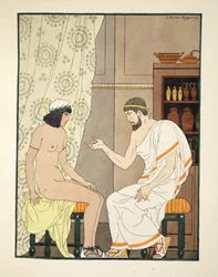 Sitze gleicher Höhe, Illustration aus 