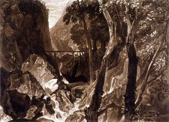 Mühle in der Nähe der Grande Chartreuse, aus dem 