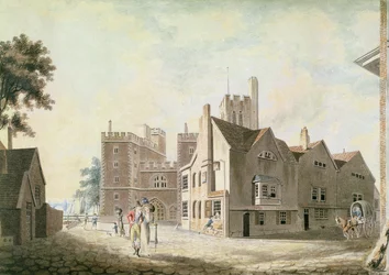Ansicht des Erzbischöflichen Palastes, Lambeth
