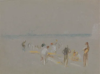 Cricket auf den Goodwin Sands