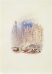 Fontainebleau: Die Abreise Napoleons