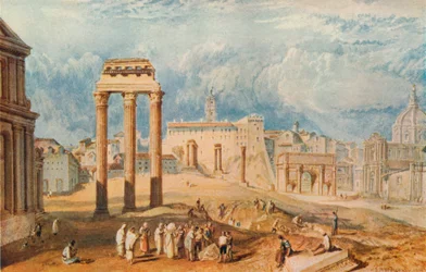 Forum Romanum, 1818