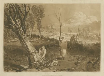 Hecken und Gräben, ca. 1860