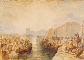 Le Havre: Sonnenuntergang