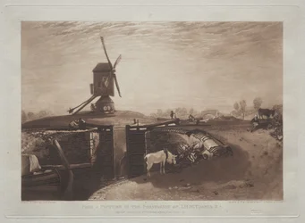 Liber Studiorum: Windmühle und Schleuse