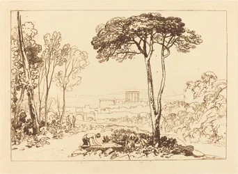 Szene in der Campagna