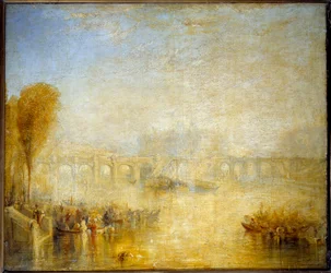 Ansicht der Pont Neuf in Paris im Jahr 1819 Gemälde von Joseph William Turner (1775-1851)