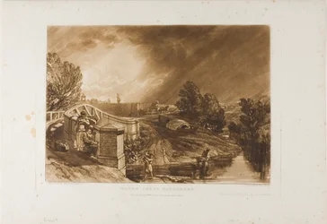 Brunnenkressesammler, Platte 62 aus Liber Studiorum