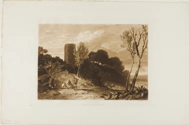 Winchelsea, Sussex, Platte 42 aus Liber Studiorum